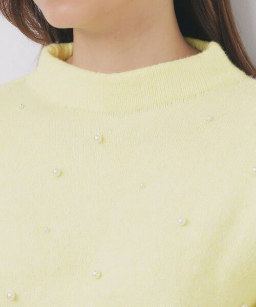 index / インデックス ニット・セーター | フェイクパールふわふわニット【洗濯機OK】 | 詳細16