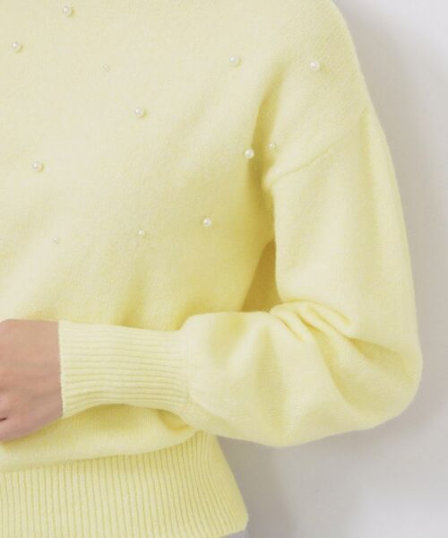 index / インデックス ニット・セーター | フェイクパールふわふわニット【洗濯機OK】 | 詳細17