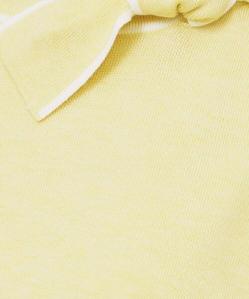 index / インデックス ニット・セーター | サイドリボンバイカラーニット【洗濯機OK】 | 詳細14