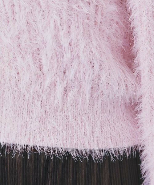 index / インデックス ニット・セーター | 透かし編みショートフェザーニット【洗濯機OK】 | 詳細18