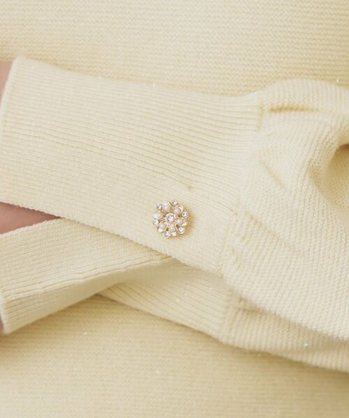 index / インデックス ニット・セーター | ラメガーター編みボートネックニット【洗濯機OK】《8col/XS~LL》 | 詳細11