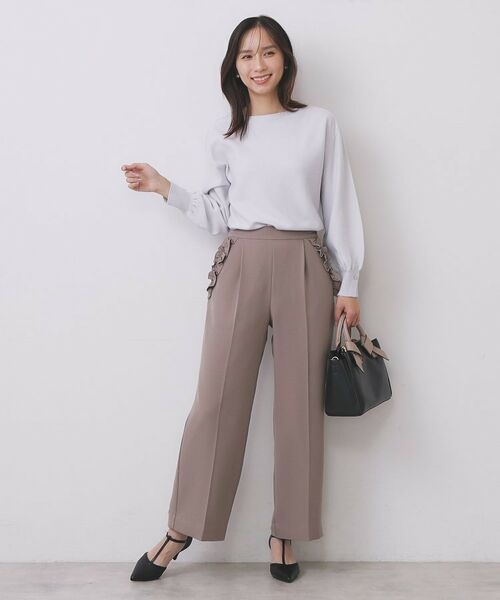 index / インデックス ニット・セーター | ラメガーター編みボートネックニット【洗濯機OK】《8col/XS~LL》 | 詳細17