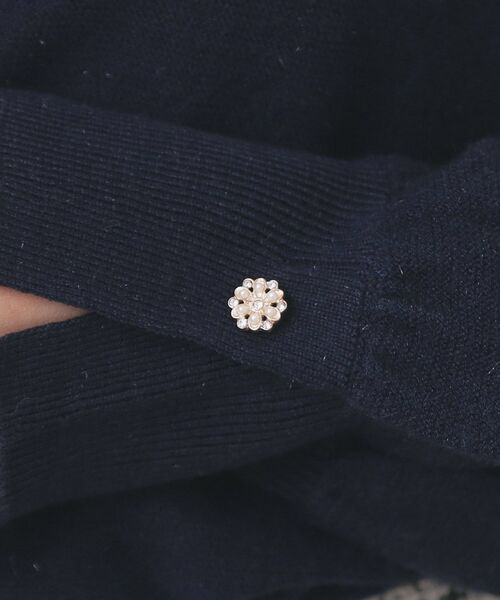 index / インデックス ニット・セーター | ラメガーター編みボートネックニット【洗濯機OK】《8col/XS~LL》 | 詳細23