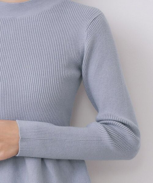 index / インデックス ニット・セーター | ペプラムチュールレイヤードニット【洗濯機OK】 | 詳細18