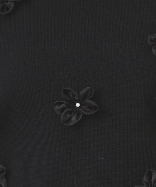 index / インデックス ニット・セーター | フラワーモチーフハイネックニット【洗える】 | 詳細14