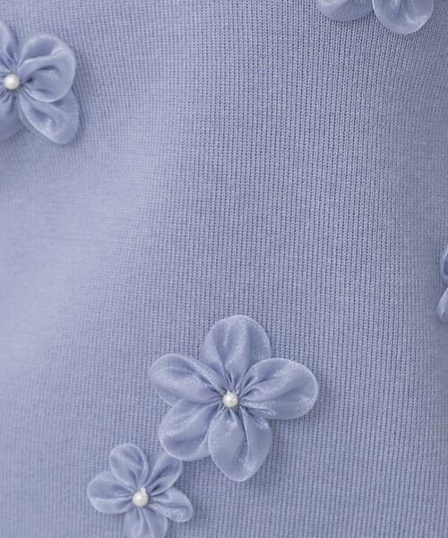 index / インデックス ニット・セーター | フラワーモチーフハイネックニット【洗える】 | 詳細18
