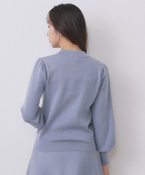 index / インデックス ニット・セーター | フラワーモチーフハイネックニット【洗える】 | 詳細21