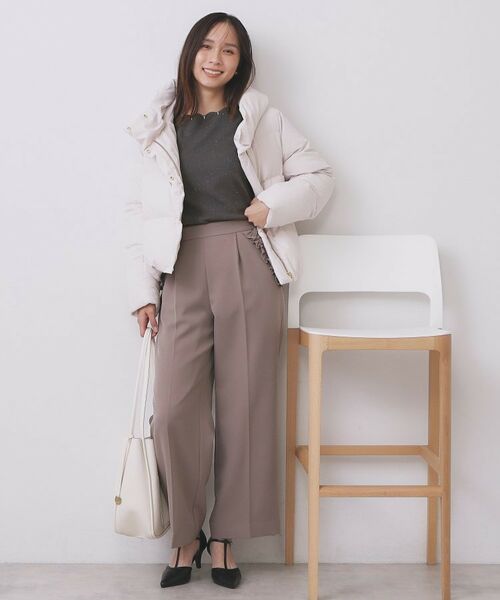 index / インデックス ニット・セーター | ラメスカラップビジューデザインニット【洗濯機OK】《6col/S～LL》 | 詳細17