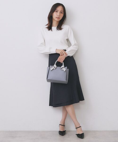 index / インデックス ニット・セーター | ラメスカラップビジューデザインニット【洗濯機OK】《6col/S～LL》 | 詳細4