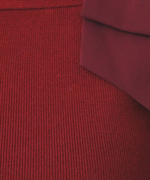 index / インデックス ニット・セーター | ショルダービッグリボンスクエアニット【洗濯機OK】 | 詳細10