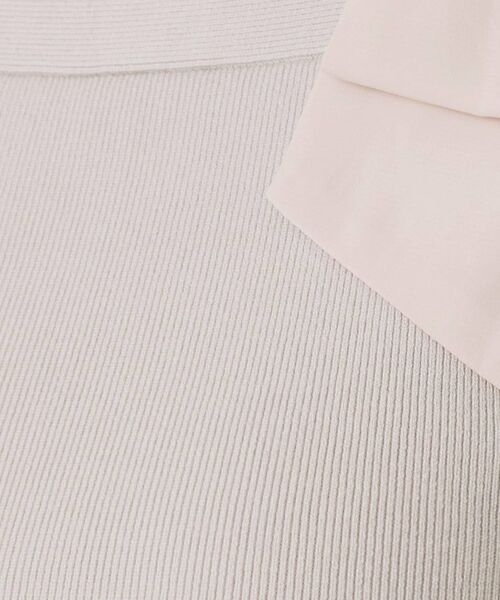 index / インデックス ニット・セーター | ショルダービッグリボンスクエアニット【洗濯機OK】 | 詳細6