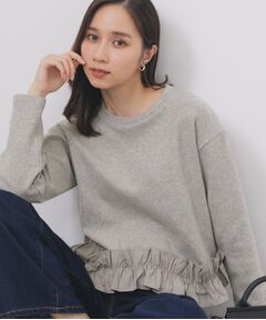 index / インデックス カットソー | フリルドッキングトップス【洗濯機OK】