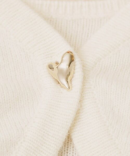 index / インデックス カーディガン・ボレロ | ハート釦ニットボレロ/アンサンブル対応【洗える】 | 詳細16