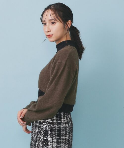 index / インデックス カーディガン・ボレロ | ハート釦ニットボレロ/アンサンブル対応【洗える】 | 詳細18