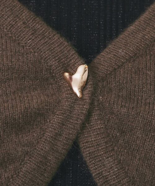 index / インデックス カーディガン・ボレロ | ハート釦ニットボレロ/アンサンブル対応【洗える】 | 詳細8