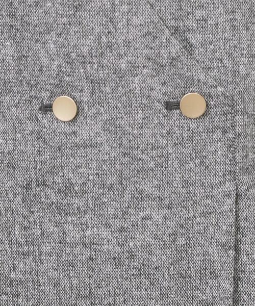 index / インデックス ミニ丈・ひざ丈ワンピース | ラップ風ツイードジャンスカ【洗濯機OK/防シワ】 | 詳細6