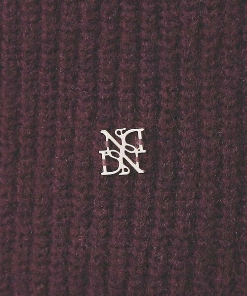 index / インデックス ワンピース | ウール混ケーブルスリーブミニワンピース【洗濯機OK】 | 詳細14