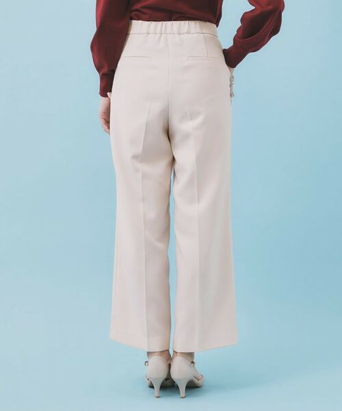 index / インデックス パンツ | フリルポケットストレートパンツ【洗濯機OK/防シワ】 | 詳細15