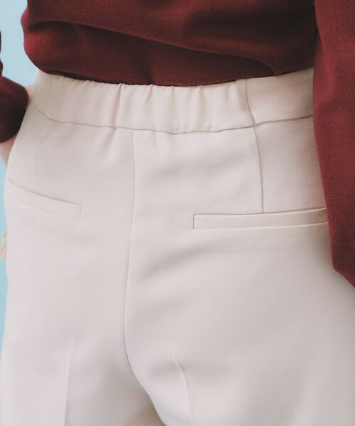index / インデックス パンツ | フリルポケットストレートパンツ【洗濯機OK/防シワ】 | 詳細17