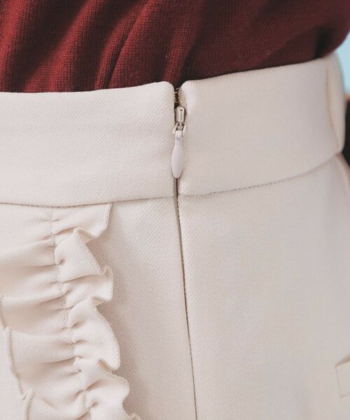 index / インデックス パンツ | フリルポケットストレートパンツ【洗濯機OK/防シワ】 | 詳細18