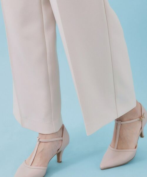 index / インデックス パンツ | フリルポケットストレートパンツ【洗濯機OK/防シワ】 | 詳細20