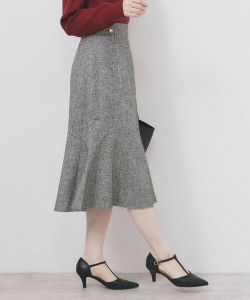 index / インデックス スカート | マーメイドフレアスカート【洗濯機OK/防シワ】 | 詳細1