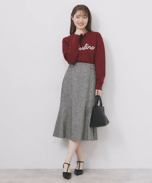 index / インデックス スカート | マーメイドフレアスカート【洗濯機OK/防シワ】 | 詳細2