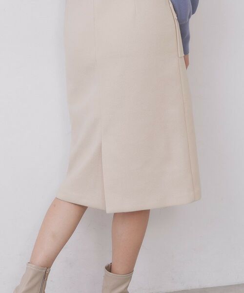 index / インデックス ミニ・ひざ丈スカート | ポケットタイトスカート【洗濯機OK/イージーケア/防シワ】 | 詳細20