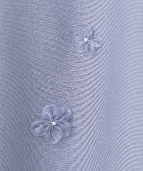 index / インデックス スカート | フラワーモチーフニットフレアスカート【洗える】 | 詳細17