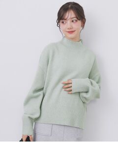 index / インデックス ニット・セーター | 選べる2丈 ハイネックカラーミックスラメニット【洗濯機OK】