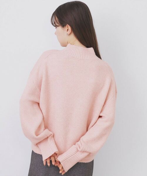 index / インデックス ニット・セーター | 選べる2丈 ハイネックカラーミックスラメニット【洗濯機OK】 | 詳細15