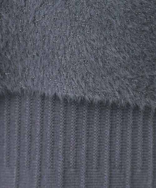 index / インデックス セットアップ | ラメフェザープルオーバーセット ニットワンピース【洗濯機OK】《XS~LL》 | 詳細21