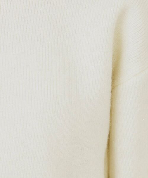 index / インデックス ニット・セーター | モックネックボクシーラメニット【洗濯機OK】《7col》 | 詳細4