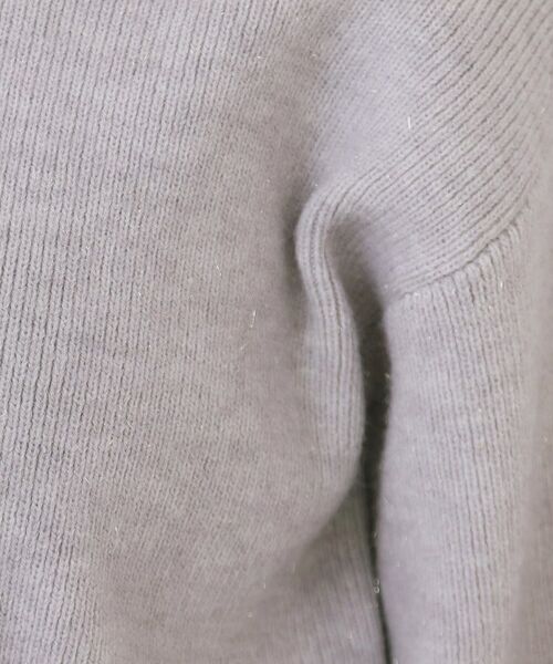 index / インデックス ニット・セーター | モックネックボクシーラメニット【洗濯機OK】《7col》 | 詳細8