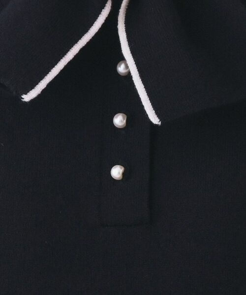 index / インデックス ニット・セーター | ヘンリーパールミニボウタイニット【洗濯機OK】 | 詳細16