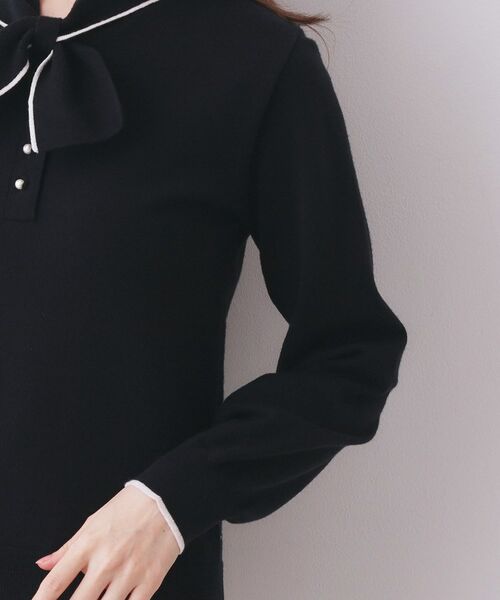 index / インデックス ニット・セーター | ヘンリーパールミニボウタイニット【洗濯機OK】 | 詳細21