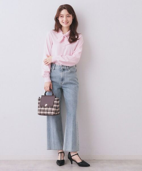 index / インデックス ニット・セーター | ヘンリーパールミニボウタイニット【洗濯機OK】 | 詳細6