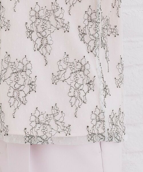 index / インデックス シャツ・ブラウス | フリルハイネックレーストップス【洗濯機OK】 | 詳細19