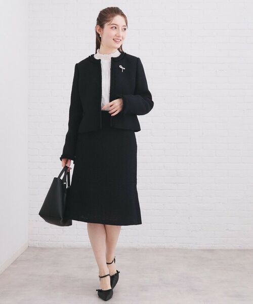 index / インデックス シャツ・ブラウス | フリルハイネックレーストップス【洗濯機OK】 | 詳細2