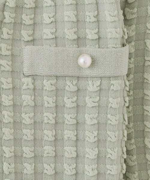index / インデックス カーディガン・ボレロ | チェックジャカードカーディガン【洗濯機OK】 | 詳細8