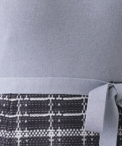 index / インデックス ロング・マキシ丈ワンピース | チェックラメジャカードニットワンピース | 詳細21