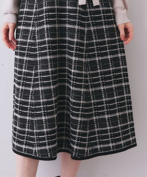 index / インデックス ロング・マキシ丈ワンピース | チェックラメジャカードニットワンピース | 詳細29