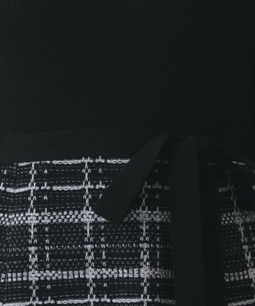 index / インデックス ロング・マキシ丈ワンピース | チェックラメジャカードニットワンピース | 詳細7