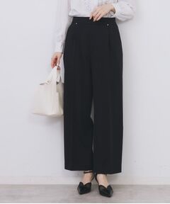 index / インデックス パンツ | あったかワイドパンツ【洗濯機OK/イージーアイロン】