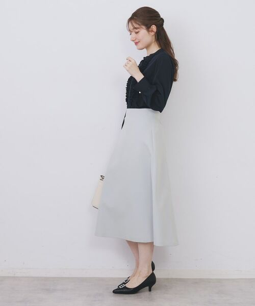 index / インデックス ロング・マキシ丈スカート | フレアスカート【洗濯機OK/防シワ/イージーアイロン】 | 詳細11