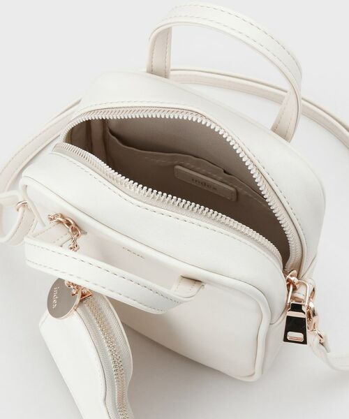 index / インデックス ショルダーバッグ | 【2WAY】ハートポーチ付きミニショルダーバッグ | 詳細13