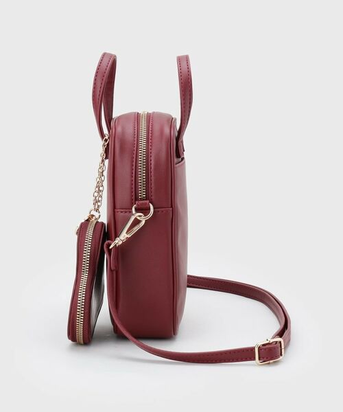 index / インデックス ショルダーバッグ | 【2WAY】ハートポーチ付きミニショルダーバッグ | 詳細9