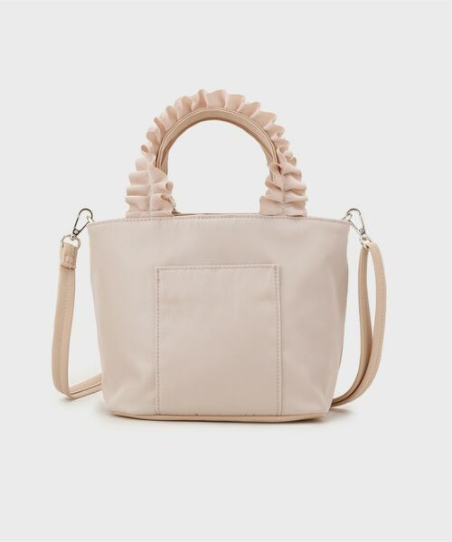 index / インデックス トートバッグ | 持ち手フリルビジューミドルトートバッグ【2WAY】 | 詳細11
