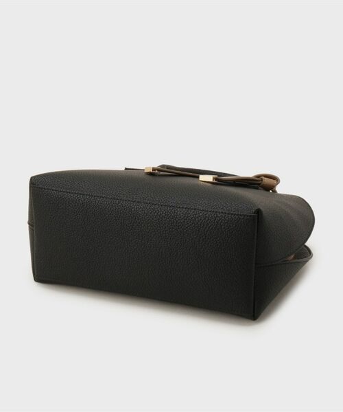 index / インデックス ボストンバッグ | 軽量合皮バイカラーミドルボストンバッグ【2WAY】 | 詳細8