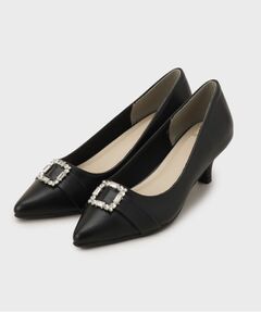 index / インデックス パンプス | ビジューデザインポインテッドパンプス